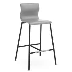Barhocker grau Barstuhl Nowy Styl Evora