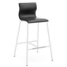 Barhocker schwarz Barstuhl Nowy Styl Evora