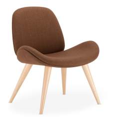 Sessel braun Lounge Stuhl Nowy Styl Tilkka