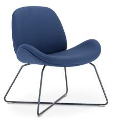 Sessel blau Lounge Stuhl Nowy Styl Tilkka