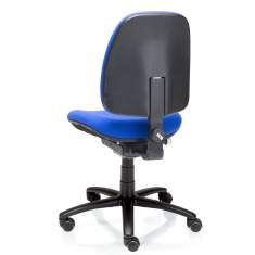 Kassenstuhl blau Drehstuhl Drehstühle Kassenbereich Nowy Styl Kassenstühle
