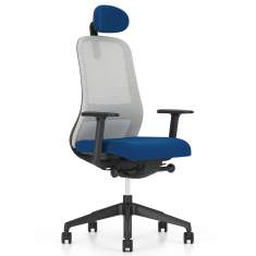 Bürostuhl Netzgewebe Bürostühle Drehstuhl blau Drehstühle Büro Nowy Styl Souly