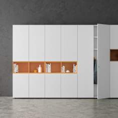 Türschrank Regal Büro Holz Büromöbel werner works, basic S Schranksystem