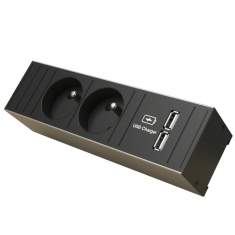 Elektro-Steckdosen  IT/EDV-Dosen Steelcase Power Hub