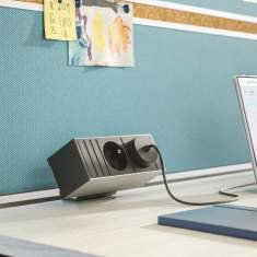 Elektro-Steckdosen  IT/EDV-Dosen Steelcase Power Hub