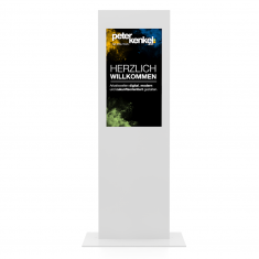 Interaktive Boards Tafeln Multimediamöbel, Peter Kenkel, Leaf Steel Pure