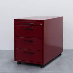 Container fahrbar Rollcontainer BWW Büro Weber EUROPAT Metallkorpus