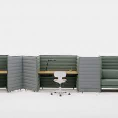 Loungesofa Sofa Lounge Vitra Alcove Plus Sofa