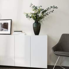 Sideboard weiss Büro Neudoerfler Mark Pro Stauraum