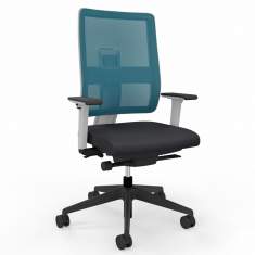 Bürostuhl blau Bürodrehstuhl moderne Bürostühle Viasit Toleo