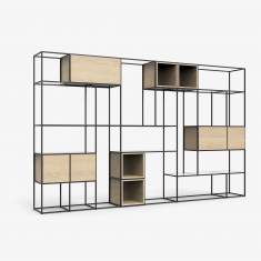 Regal Holz Regalsysteme Home Office SARA FORMAE bücherregale
