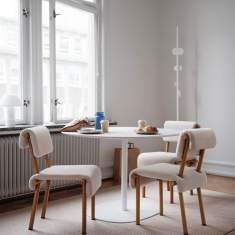 Besucherstuhl weiss Besucherstühle Stahl Stuhl bequem Skandiform Lola