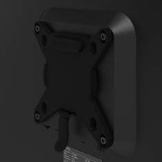Monitorarm Halterung schwarz Dataflex Viewmate Schnellverschlussbefestigung - Option 993