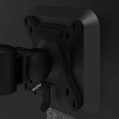 Monitorarm Halterung schwarz Dataflex Viewmate Schnellverschlussbefestigung - Option 993