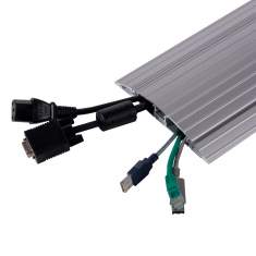 Kabelbinder, Cable Manager, Kabelhalter, Kabelclips Dataflex Addit aufklappbarer Kabelschutz - gerade 422