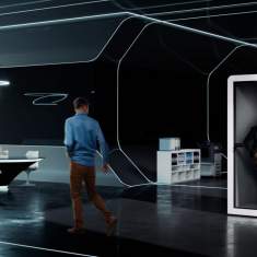 akustik Telefonbox Abgeschirmte Raumelemente Telefonzelle Silen Space 1