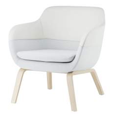 Brunner crona lounge Loungesessel mit gepolsterter Sitzschale