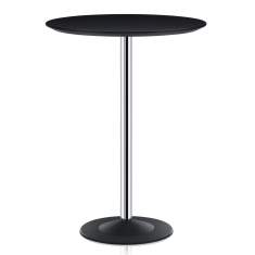Konferenztische Stehtisch rund Stehtische Cafeteria Tische schwarz, Brunner, cross.flip