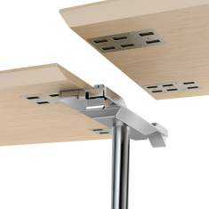 Konferenztisch modular Konferenztische Holz Brunner fina flex
