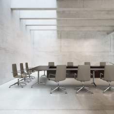 Konferenztisch modular Konferenztische Holz Brunner fina flex