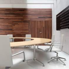 Konferenztisch modular Konferenztische Holz Brunner fina flex