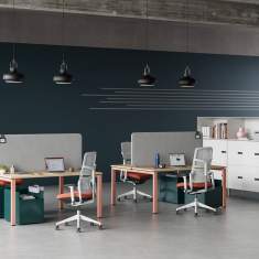Bürostuhl Bürostühle Netzgewebe Bürodrehstühle mit Armlehnen Steelcase Please Air