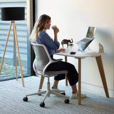 Drehstuhl Bürostuhl Bürodrehstühle Netzgewebe Orangebox AllowMe