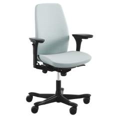 Bürostuhl grau Design Bürodrehstuhl Stoff Drehstühle Kinnarps, 5000