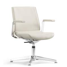 Bürostuhl weiss Loungemöbel Büro Loungesessel Konferenzstuhl Design, MARTINSTOLL, Collection S