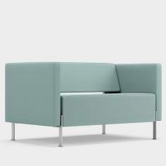 Loungesofa türkis Sofa Lounge, Kinnarps, Pio