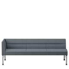 Loungesofa grau Sofa Lounge Kinnarps, Wilson