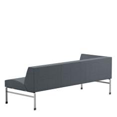 Loungesofa grau Sofa Lounge Kinnarps, Wilson