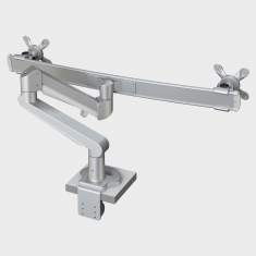 Monitorhalterungen Tischhalterung Monitorhalter Einzelarm Kinnarps Monitoarm mit Gasfeder, schwer