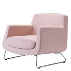 Skandiform Sessel Design Loungesessel rosa Loungemöbel Skandiform Jeffersson Lounge