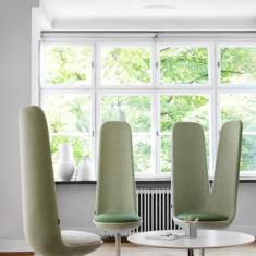 Designer Sessel grün Loungesessel, Skandiform, Petals