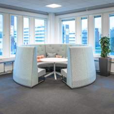 Loungemöbel Büro Lounge Möbel, Materia, Le Mur Sitzlandschaft