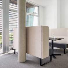 Loungemöbel Büro Lounge Sitzmöbel beige Materia, Monolite High