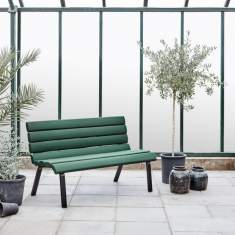 Sofa Lounge grün Traversenbänke, Materia, Park