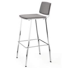 Barstuhl grau König + Neurath PUBLICA Barhocker