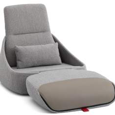 Clubsessel grau Loungesessel Lounge Sessel Loungemöbel, Coalesse, Hosu