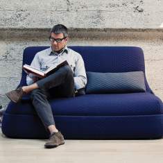 Clubsessel blau Loungesessel Lounge Sessel Loungemöbel, Coalesse, Hosu