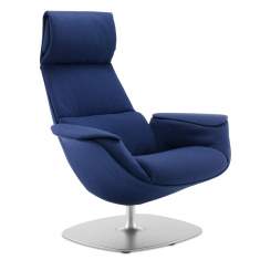 Clubsessel blau Loungesessel Sessel Lounge Loungemöbel Coalesse Massaud