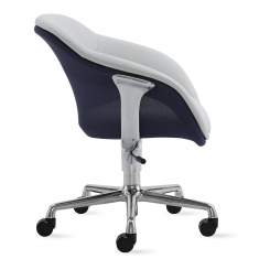 Konferenzstuhl grau Drehstuhl Konferenzstühle mit Rollen Büro Coalesse SW_1 Stuhl