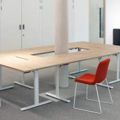 Konferenztisch Holz Konferenztische Büro Klapptische Klapptisch, convo Orangebox