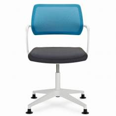 Konferenzstuhl blau Konferenzstühle Büro Steelcase QiVi