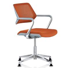 Konferenzstuhl orange Konferenzstühle Büro Steelcase QiVi