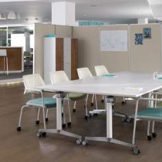 Besucherstuhl weiss Besucherstühle mit Rollen Konferenzstuhl Steelcase QiVi