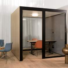 Lista Office LO Quiet Meetingraum im Büro für vertrauliche Gespräche und konzentriertes Arbeiten