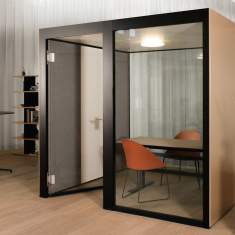 Lista Office LO Quiet Raum-in-Raum-Lösung als Rückzugsort im offenen Workspace