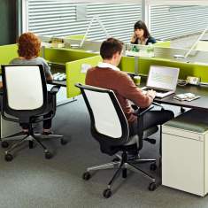 Team-Tische Büro Teamtisch Konferenztische, Steelcase, FrameOne Bench